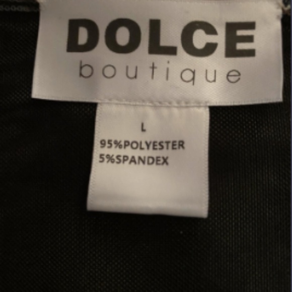 (NWOT) Dolce Boutique Animal Print Top Women’s Size L - Picture 2 of 3